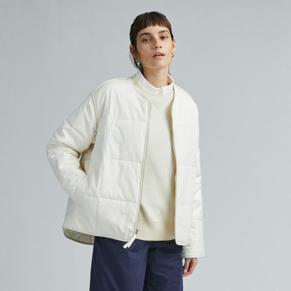 The Quilted Cotton Liner Jacket